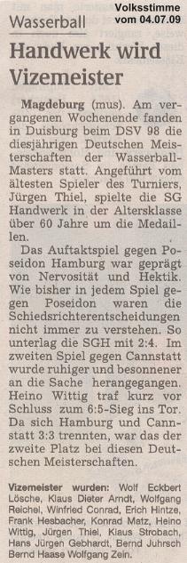 Handwerk wird Vizemeister